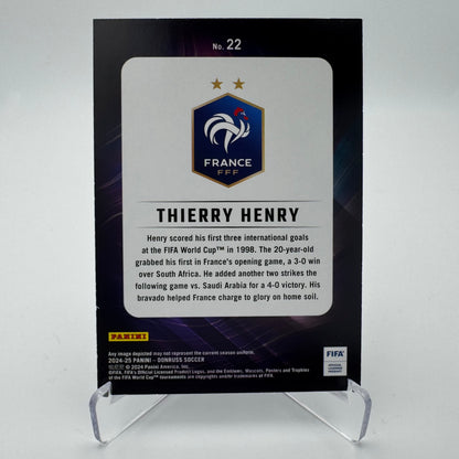 Thierry Henry - France - Panini Donruss 24/25 -Night Moves Case Hit