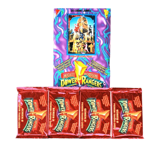 1 Booster Power Rangers " Mighty Morphin " 1994