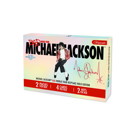 Michael Jackson Bad World Tour Keepsake Holo - Breaker Box