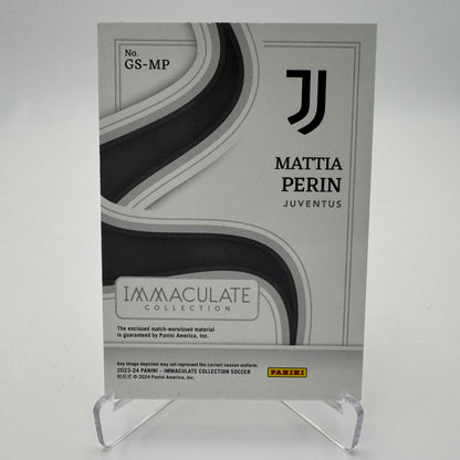 Mattia Perin - Juventus - Panini Immaculate 23/24 - Relic 08/10