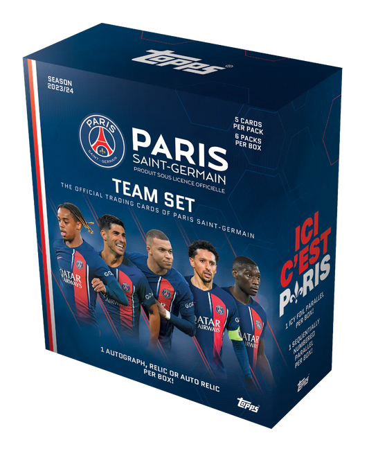 PSG team set 2024 TOPPS