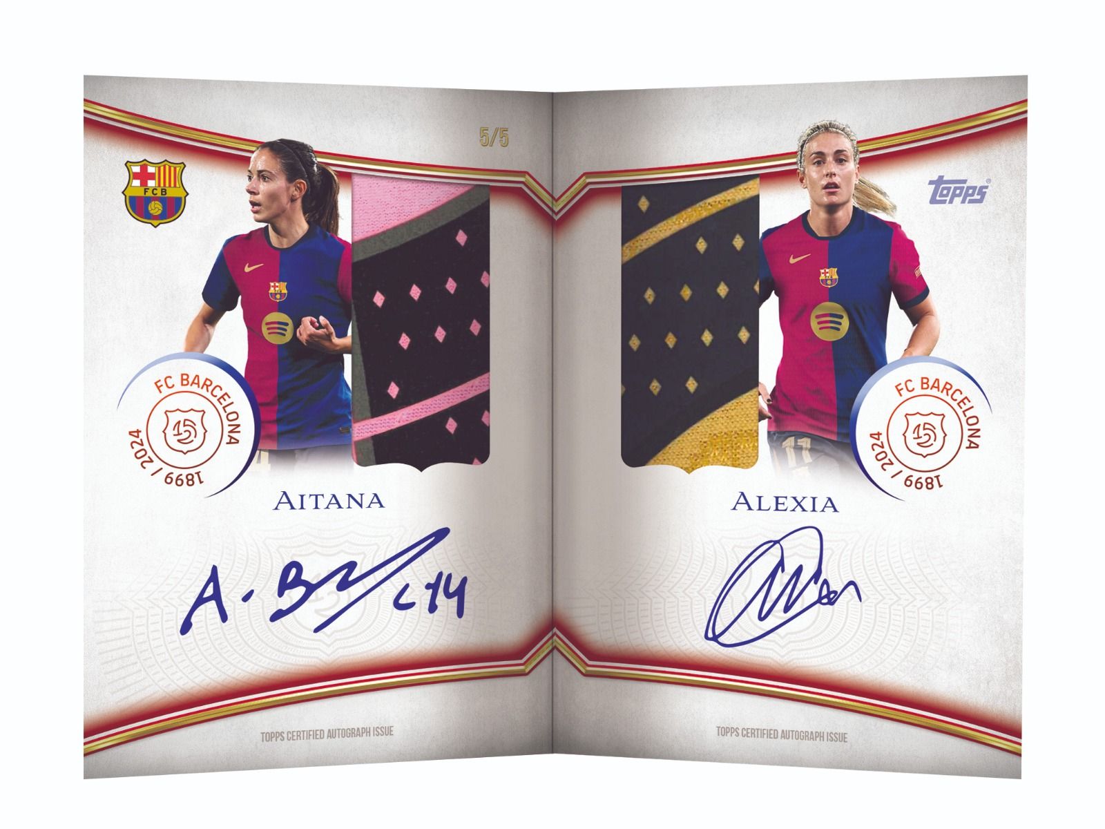 Topps FC Barcelona 125 ans - Jong Topps FC Barcelona 125 ans - Jong