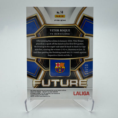 Vitor Roque RC - FC Barcelona - Panini Select La Liga 23/24 - 08/10