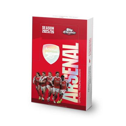 Topps Chrome Arsenal 2025/26 - Hobby Box