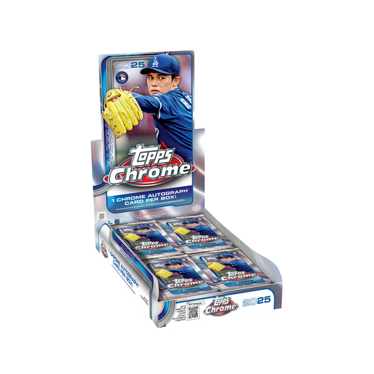 Topps Chrome Baseball 2025 - Hobby Box