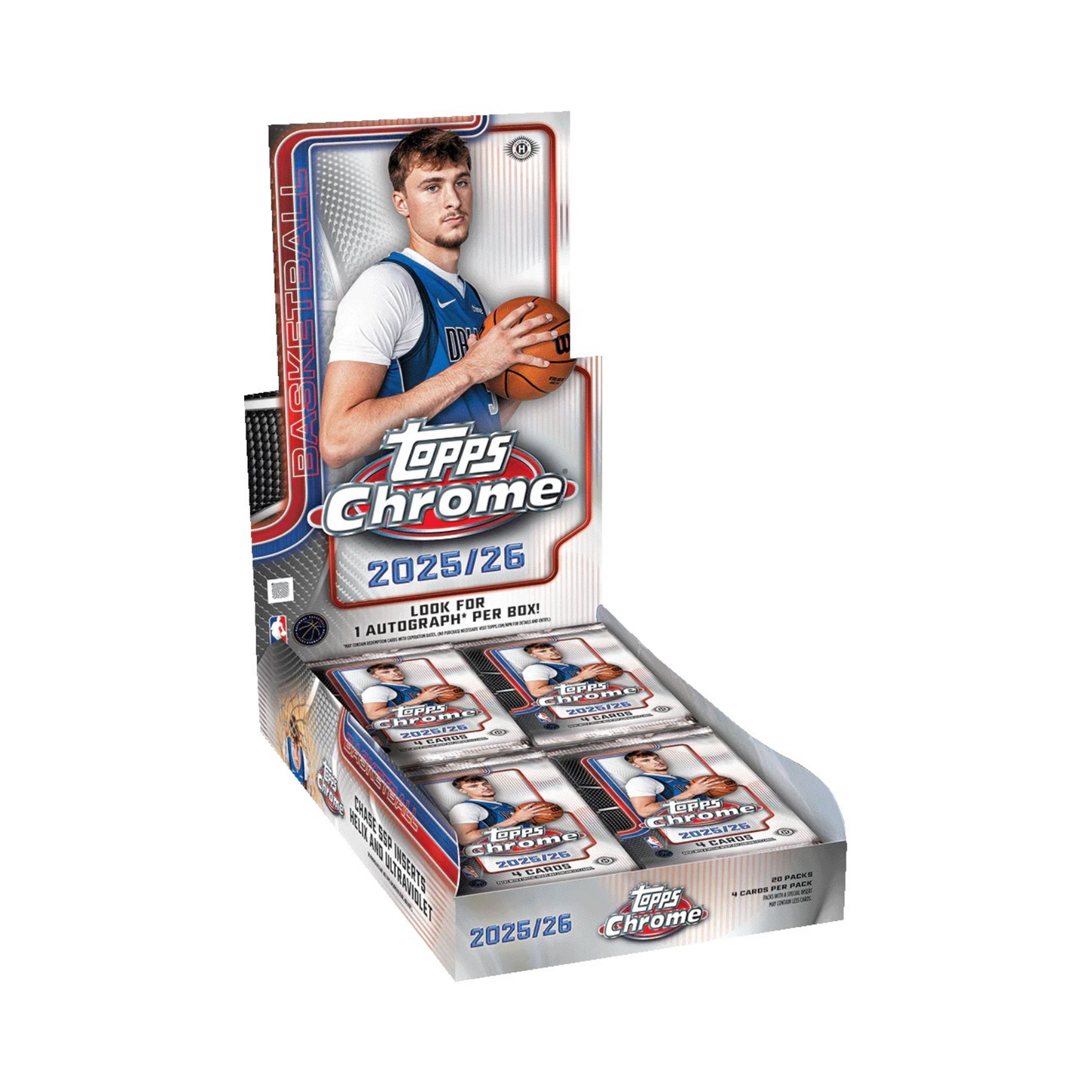 Topps Chrome Basketball 2025-26 - Hobby Box