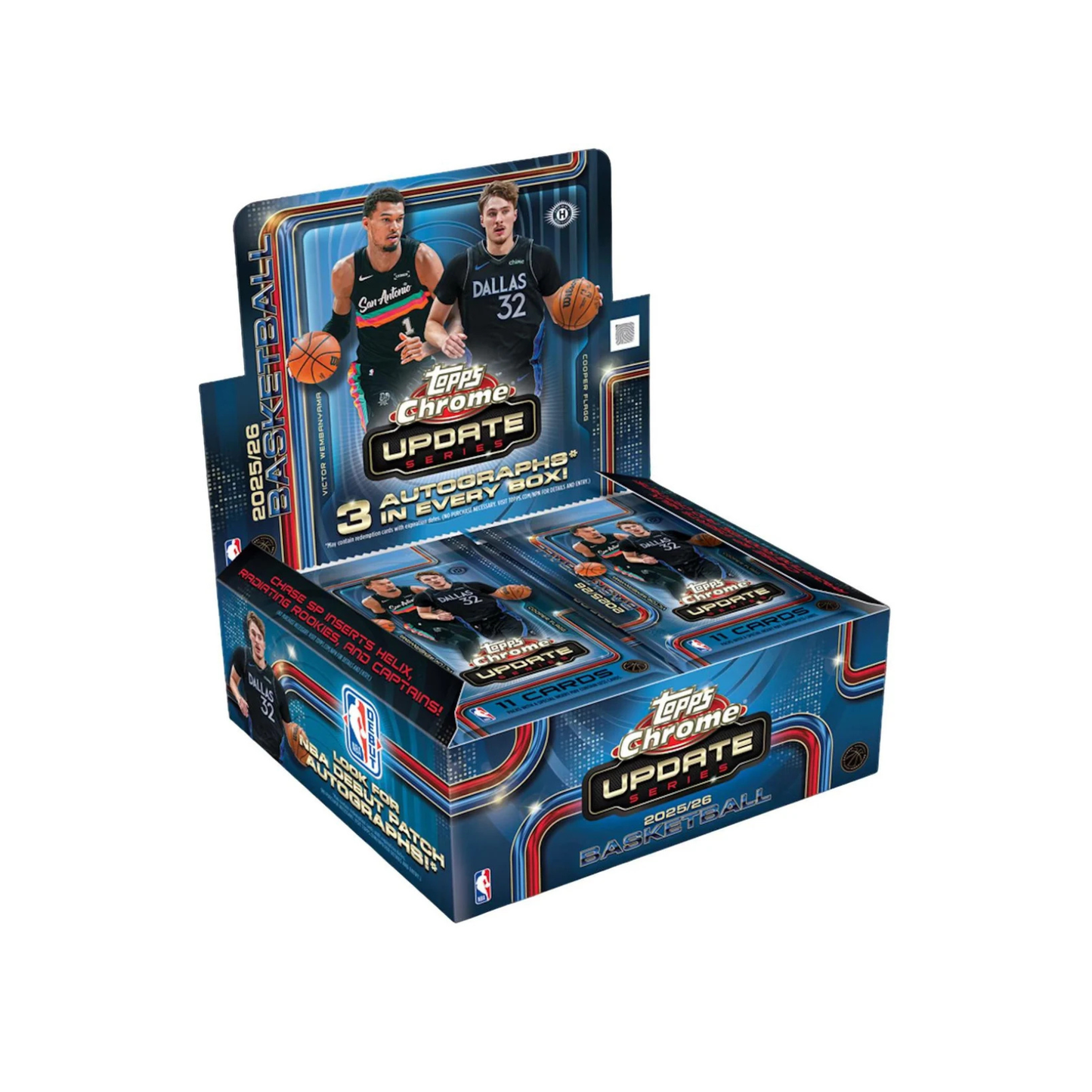 Topps Chrome Updates Basketball NBA 2025-26 - Jumbo Box