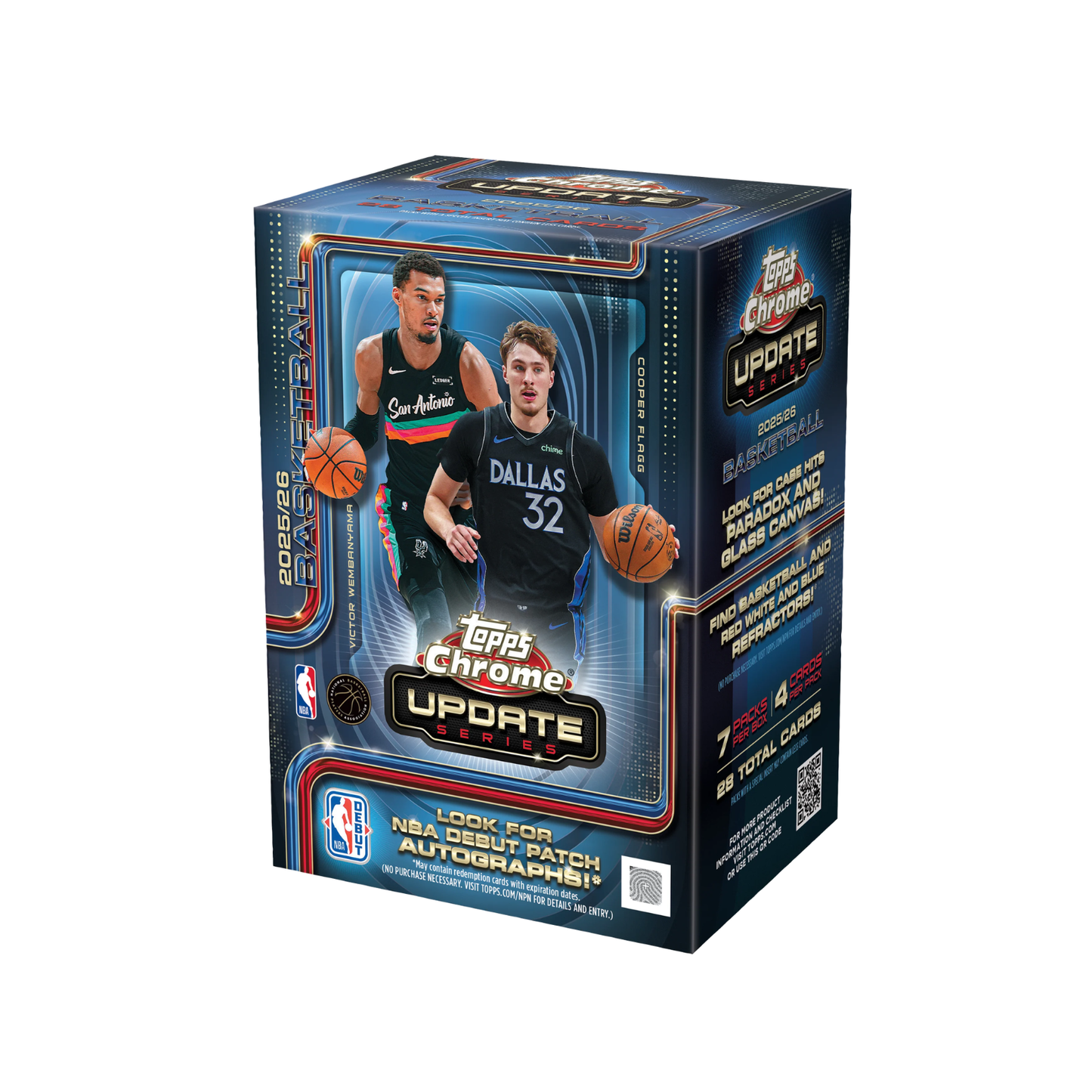 Topps Chrome Updates Basketball NBA 2025-26 - Value Box