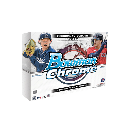 SEALED CASE - Topps Chrome Bowman 2025 - Hobby Box