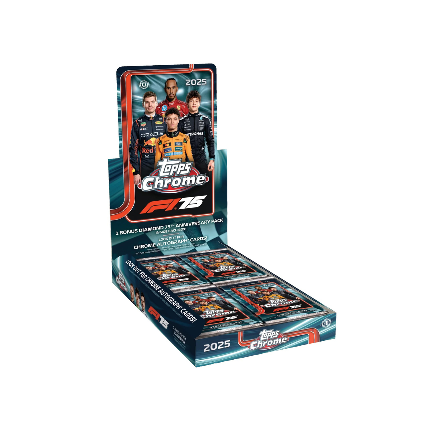 Topps Chrome F1 2025 - Hobby Box