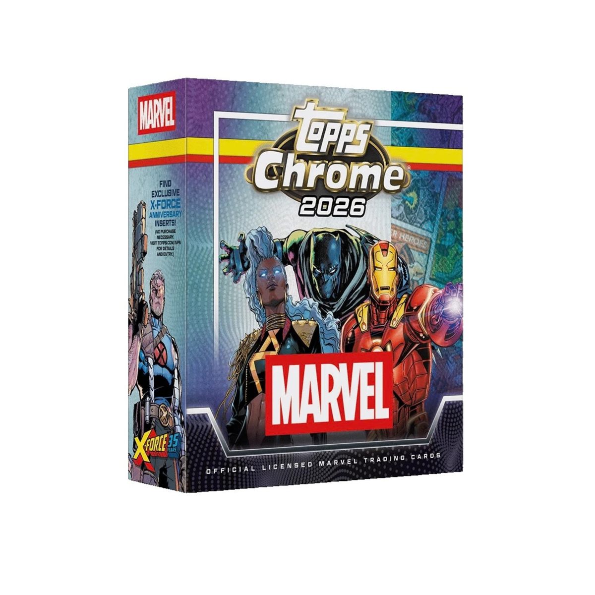 Topps Chrome Marvel Comics 2026 - Mega Box