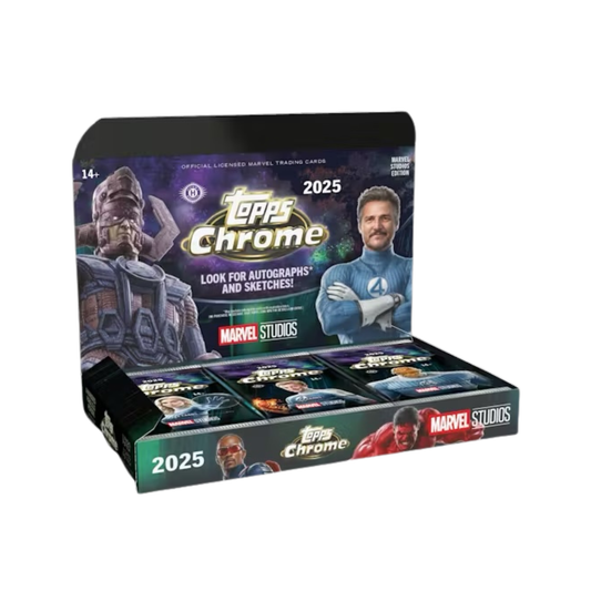 Topps Chrome Marvel Studios - Hobby box