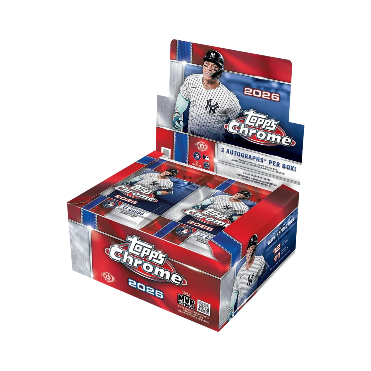 Topps Chrome Baseball MLB 2026 - Jumbo Box