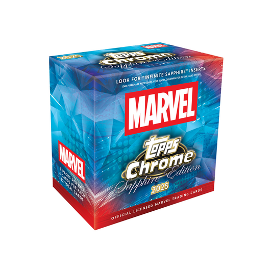 Topps Chrome Sapphire Marvel 2025 - Hobby Box