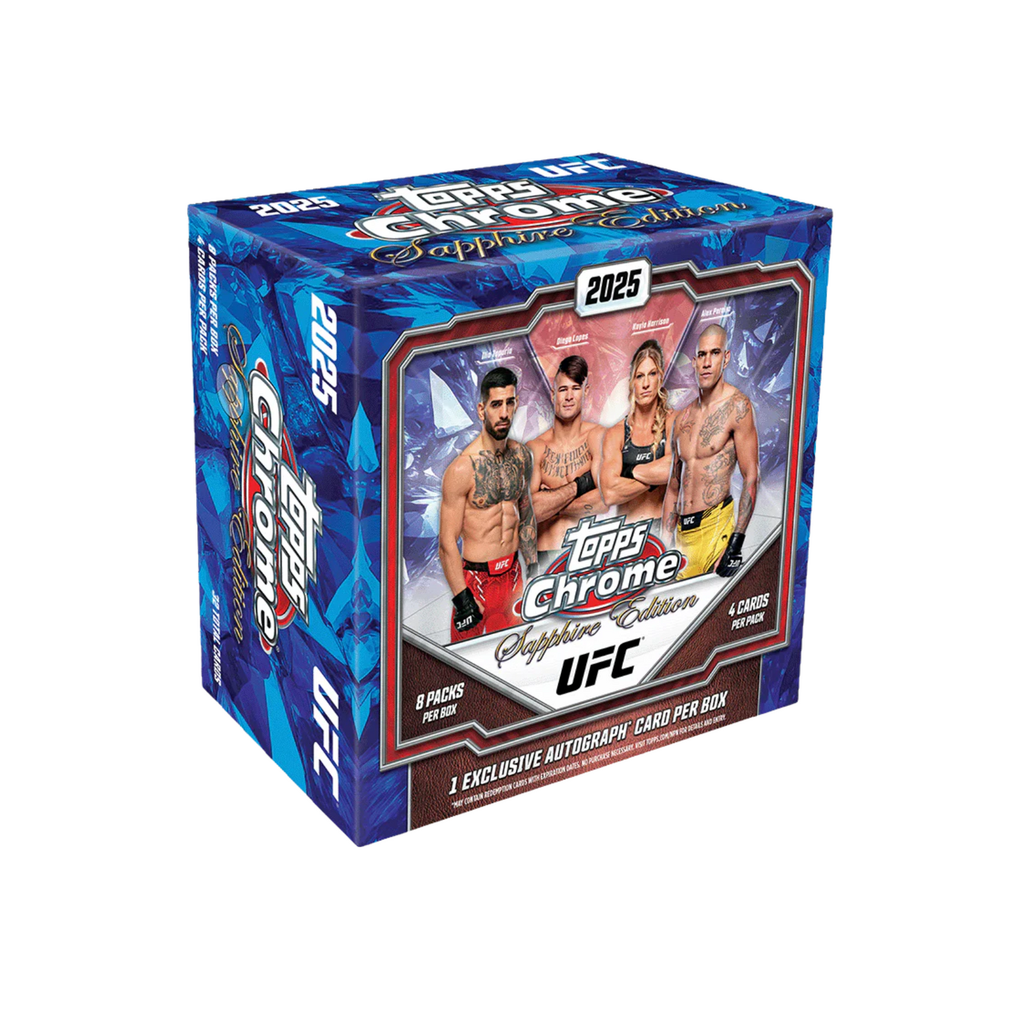 Topps Chrome Sapphire UFC 2025 - Hobby Box