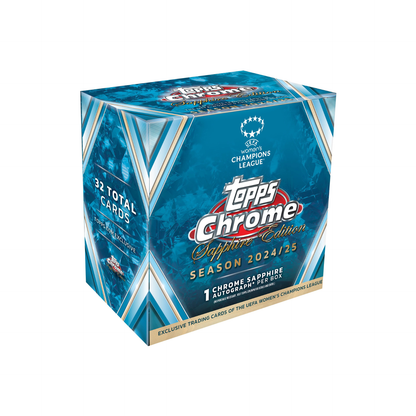 Topps Chrome Sapphire Women's Champions League 2024/25 - Hobby Box