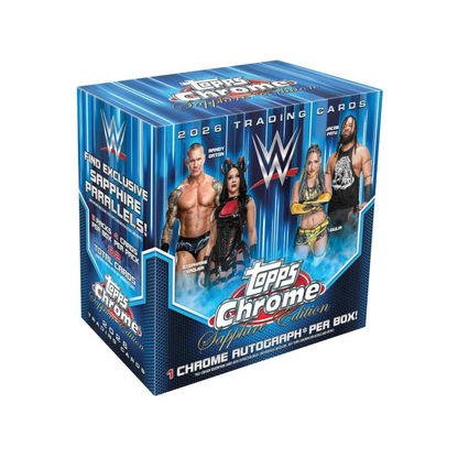 Topps Chrome Sapphire WWE 2026 - Hobby Box