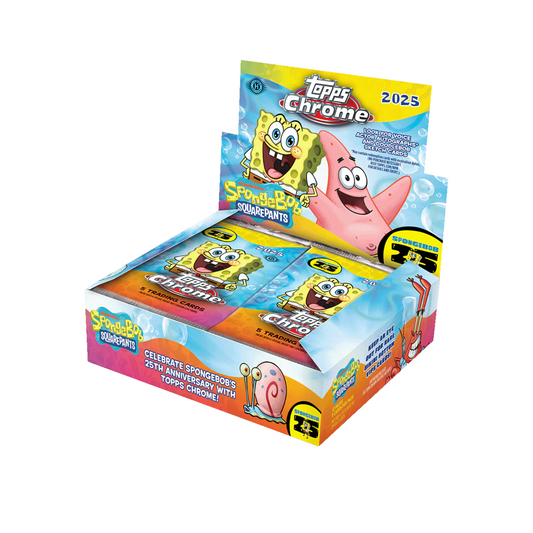 Topps Chrome SpongeBob 2025 - Hobby Box