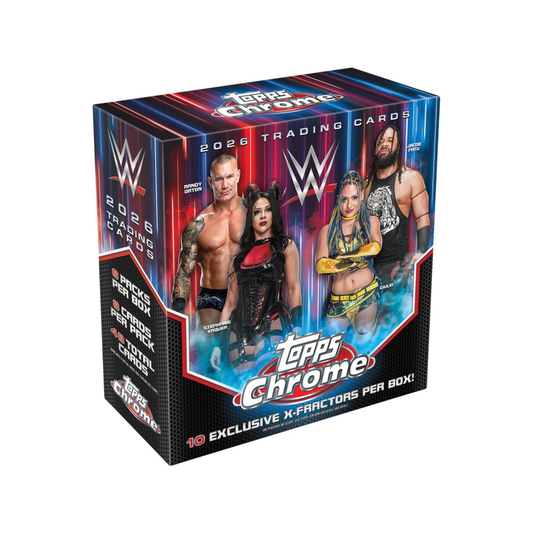 Topps Chrome WWE 2026 - Mega Box