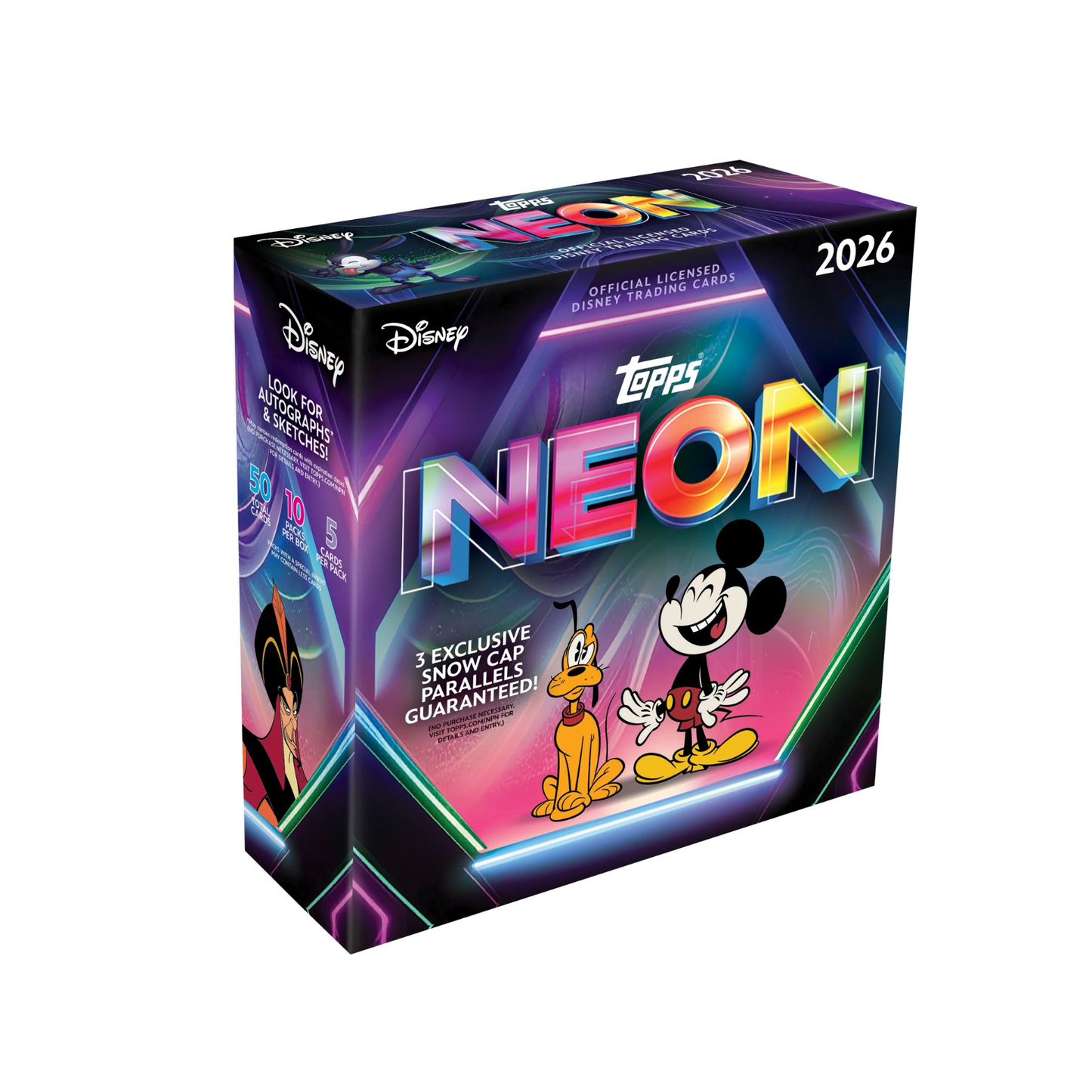 Topps Disney Neon 2026 - Mega Box