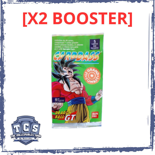 Lot de 2 Boosters Dragon Ball GT Carddass Part 9