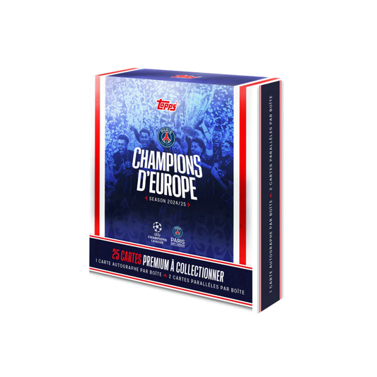 Topps PSG Champion d'Europe 2024-25 - Hobby Box