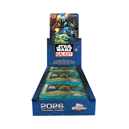 Topps Star Wars Chrome Galaxy 2026 - Hobby Box