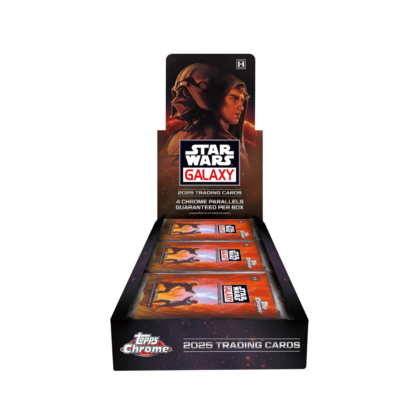 PRE-ORDER - Topps Star Wars Chrome Galaxy 2025 - Hobby Box