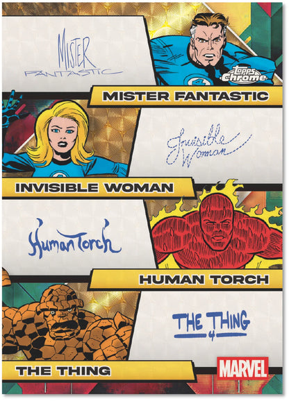 Topps Chrome Marvel 2025 - Hobby Box